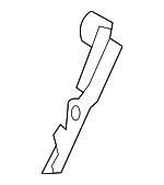 5K3868714A81U - Body: Pull Handle for Volkswagen Image