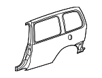 10402110 - Body: Side Panel for Chevrolet: Venture | Oldsmobile: Silhouette | Pontiac: Montana, Trans Sport Image image