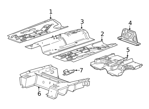 Floor & Rails for 2022 Buick Encore #0
