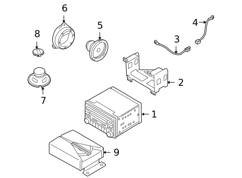 Sound System for 2005 Suzuki Grand Vitara #0