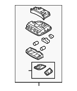 928002T00187 - Body: Map Lamp Assembly for Kia: Optima Image