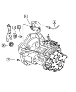 4593508AB - : Hydraulic Clutch Actuator, Slave Cylinder for Chrysler: Sebring | Dodge: Stratus Image