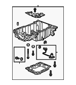 12676339 - : Oil Pan for GM Image