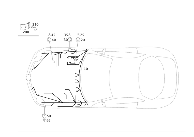 1998208104 - Electrical Equipment and Instruments: Electric Line for Mercedes-Benz Image image