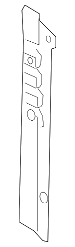 253452J200 - Cooling System: Side Shield for Kia: Borrego Image