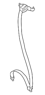 64681AE10AML - Electrical: Center Seat Belt for Subaru: Legacy, Outback Image