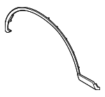 LC5Z16039AA - : 2020 Lincoln Aviator - Wheel Flare for Lincoln: Aviator Image