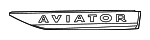 MC5Z16720EA - : Nameplate for Lincoln: Aviator Image