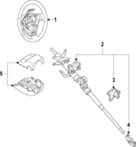 FE9132980 - : Steering Wheel for Mazda Image