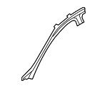 41217204432 - Body: Inner Windshield Pillar for BMW Image