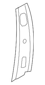 41217204436 - Body: Inner Center Pillar for BMW: 740i, 740Ld xDrive, 740Li, 740Li xDrive, 750i, 750i xDrive, 750Li, 750Li xDrive, 760Li, ActiveHybrid 7 Image