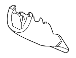 77360T90A02 - Steering: Lower Column Cover for Honda Image