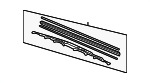 76620S5DA02 - Body: Wiper Blade for Honda: Civic Image