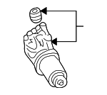 2003-2005 Honda Civic - Motor Front Wiper