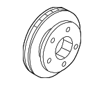 18A60 - Brakes: ACDelcoâ„¢ Brake Rotor for GM Image