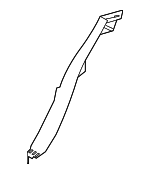 6255153100C1 - Body: Lower Quarter Trim for Lexus: IS300, IS350, IS500 Image