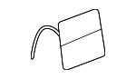 9Y3807499EG2X - Body: Tow Eye Cap for Porsche Image