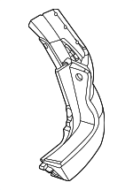 9Y0807418AG2X - Body: Bumper Side for Porsche Image