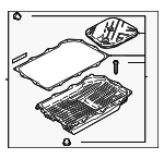 24119503407 - Maintenance &amp; Lubrication: Trans Pan for BMW Image