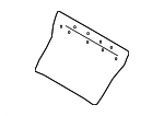 883703W002GAH - Body: Lower Cover for Kia Image