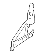 25881406 - Body: Hinge for Chevrolet: Cobalt | Pontiac: G5 Image