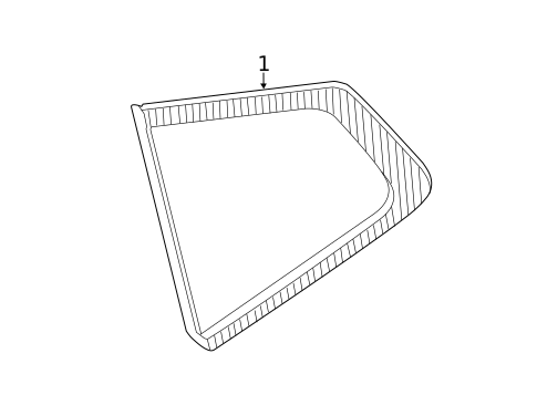 Glass & Hardware for 2020 Nissan Rogue #0