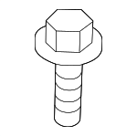 90135TG7A11 - Steering: Intermediate Shaft Upper Bolt for Honda: Passport, Pilot, Ridgeline Image
