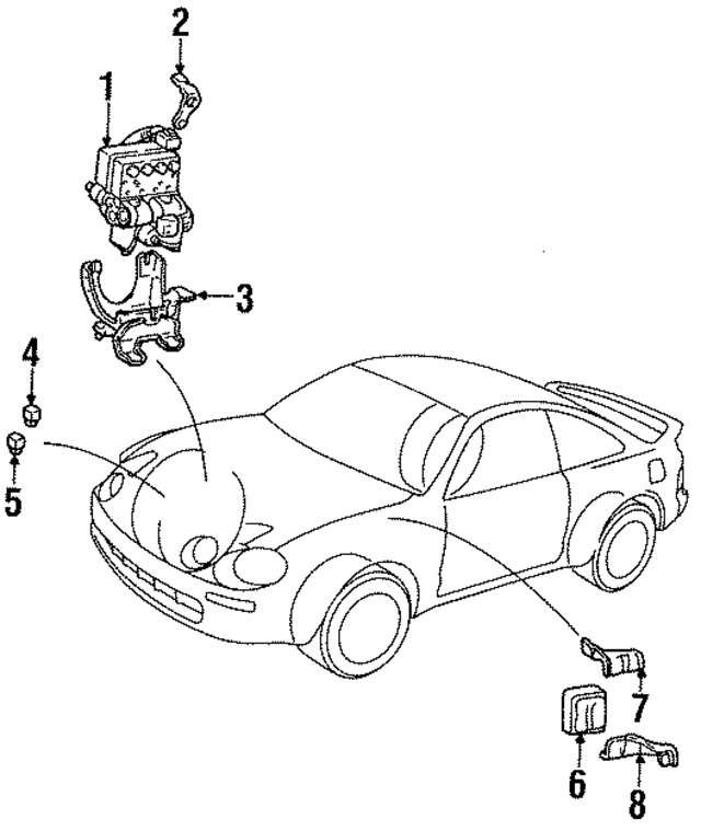 4451020240 - : Modulator Valve for Toyota Image