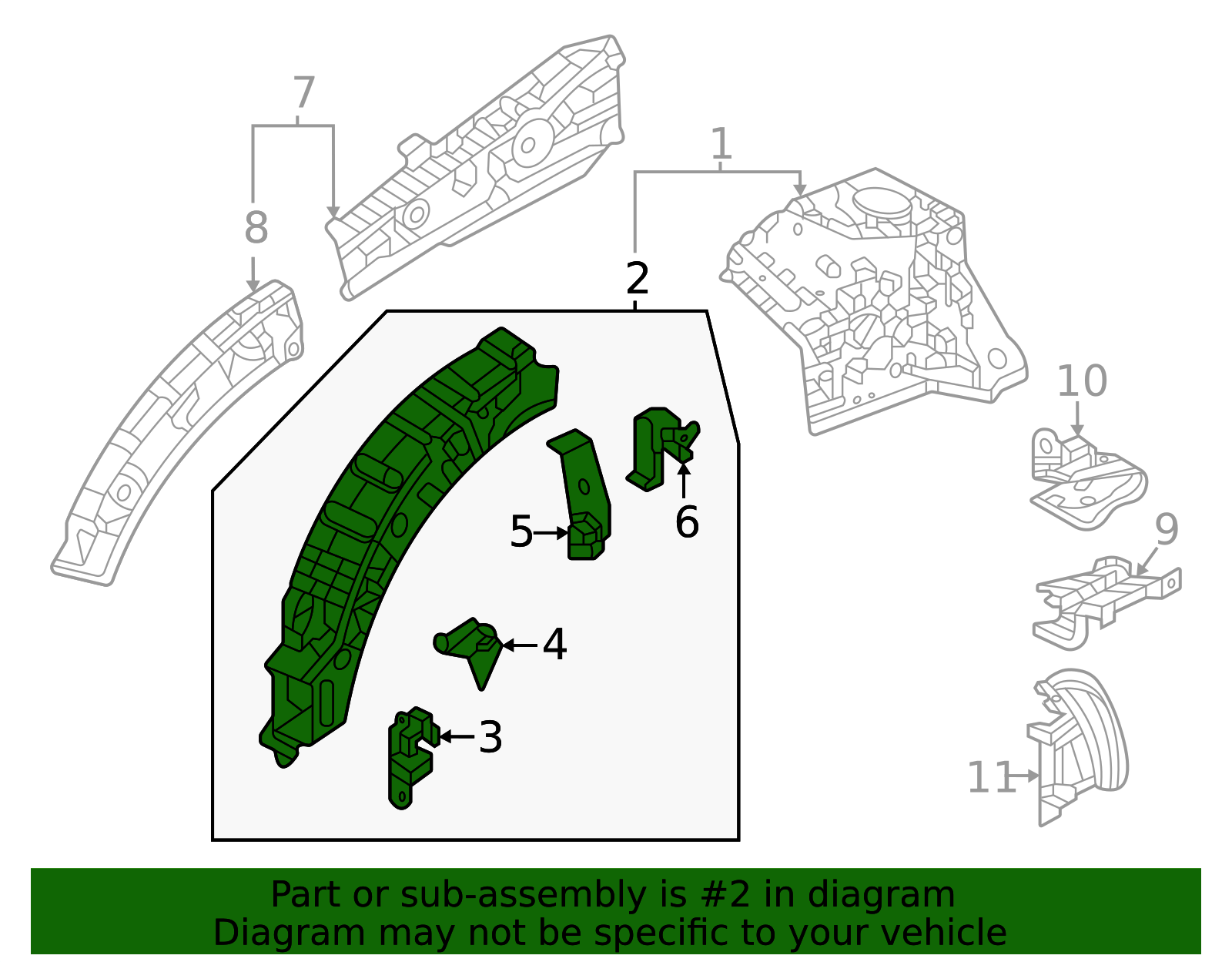 04674-3W0-A01ZZ - 2023-2025 Honda HR-V - Upper Rail | Genuine Honda Parts
