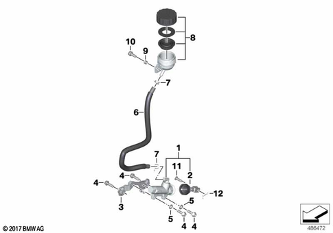 Brake Master Cylinder for 2022 BMW-Motorrad G 310 GS #0