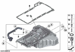 11137843141 - : Oil Pan Upper Part for BMW Image