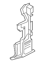 8T0121284Q - Body: Air Guide for Audi: RS5 Image