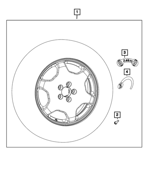 Wheel Spare for 2024 Alfa Romeo Tonale #0