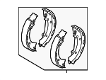 58350H9A00 - : Brake Shoes for Kia: Rio Image