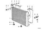 7129904231 - Radiator: Body Nut for BMW Image