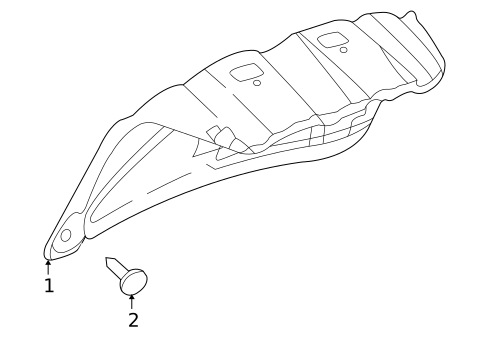 Interior Trim - Trunk for 2004 Buick Park Avenue #0