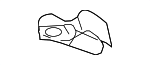 6E5Z54624A94AA - Body: Release Handle for Ford Image