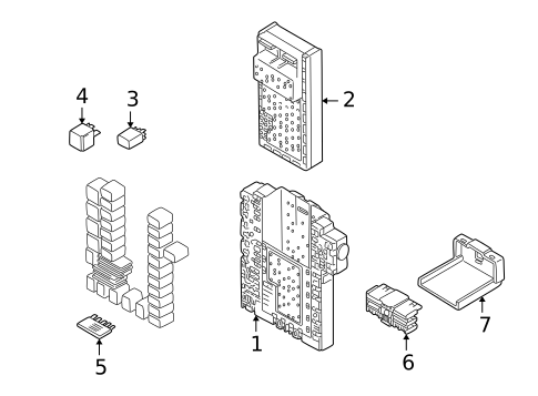 Electrical Components for 2003 Volvo XC70 #5
