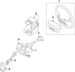 4510074011C0 - Steering: Steering Wheel for Scion: iQ Image
