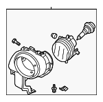 BN8G51690D - : Fog Lamp Assembly - Driver's Side (LH) for Mazda: 3 Image
