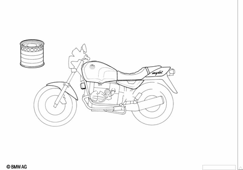 Painted Parts for 1996 BMW-Motorrad R 100 R #1