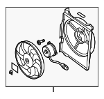 977303F000 - HVAC: Fan Assembly for Kia: Amanti Image