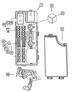 68048117AA - Electrical: Totally Integrated Power Module for Mopar Image