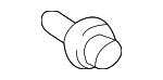 9016640003 - Body: Belt Weather-strip Screw for Lexus: GX470 Image