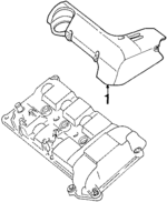 F7RZ6A946AA - Engine: Cover for Ford: Contour | Mercury: Cougar, Mystique Image