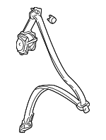 4824S01A01ZA - : Belt &amp; Retractor for Honda: Civic Image