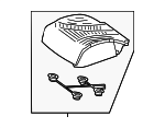 22291011425E75 - Body: Seat Cushion Pad for Mercedes-Benz Image