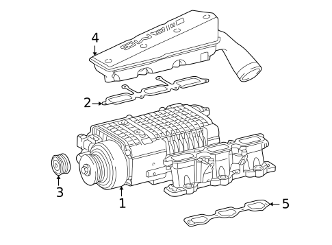 Supercharger for 2005 Chrysler Crossfire #0