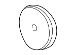 11281730349 - Belts &amp; Cooling: Accessory Drive Belt Idler Pulley Cap for BMW Image