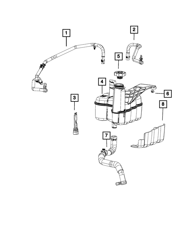6507484AA - Cooling: Nut for Mopar Image